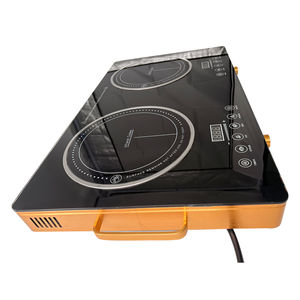 Cuisinière électrique en céramique à double brûleur 3000W, <span class=keywords><strong>plaque</strong></span> chauffante de table portable, cuisinière électrique en céramique pour camping-car, cuisine, camping - Product Image 3