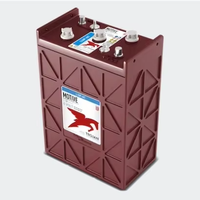 L16P-AC Electric Sightseeing Car Lead-acid Battery 6v Original Troajn