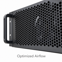 Boîtier de serveur IA TZR pour cluster de supercalcul, montable en rack, avec refroidissement modulaire, châssis GPU haute densité, fabrication sur mesure en tôle, OEM