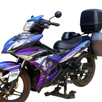 Carénage arrière de moto Yamaha Exciter 150 en acier inoxydable anti-roulis ~5kg, fabriqué par CNC