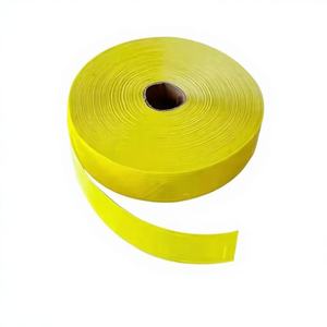 Cinta Reflectante de Poliéster Microprismática de 2.5cm para Coser en Ropa, Certificación EN20471, Colores Naranja/Verde - Product Image 1