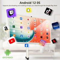 Monitor de juegos de 32 pulgadas televisores inteligentes Televisión con pantalla táctil TV sistema Android pantalla de visualización portátil mover a voluntad