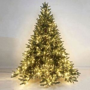 Sapins de Noël pré-éclairés, décorations de Noël d'intérieur, 3 à 10 pieds, vert, OEM, personnalisé, PVC, PE, artificiel, autoportant, extérieur - Product Image 3