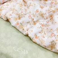 Tela de punto jersey de algodón peinado estampada ecológica de 250 g/m² de color liso para ropa de cama y textiles del hogar para vestidos de niñas