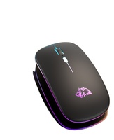 Accessoires informatiques Ordinateur portable de bureau chargeant la souris de jeu lumineuse Free Wolf X15 Mute Wireless Mouse