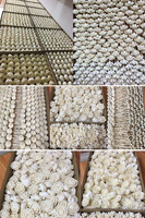Diffuseur de roseaux Sola Flower pour décor à la maison avec corde de coton, accessoires de diffuseur d'huile de parfum sans feu de parfum de fleurs personnalisées