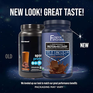 Suplemento de Proteína Personalizado para la Recuperación, Proteína Vegana en Polvo, Sin Gluten, Sabor a Chocolate Cremoso, para Desarrollar Músculo y Recuperar Proteína - Product Image 3