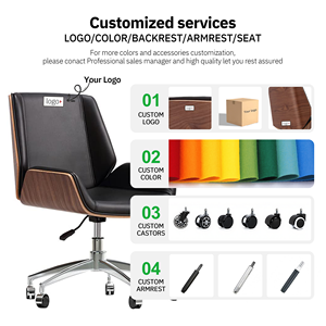Sillón Ejecutivo de Lujo de Cuero Reclinable Ergonómico para <span class=keywords><strong>Oficina</strong></span>, Reclinación de 135° - Product Image 3