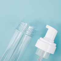 4oz 200ml 250ml Grande bouteille vide à pompe pour savon liquide à main 150ml Brosse 150ml Bouteille à pompe moussante Sérum de soin de la peau en plastique