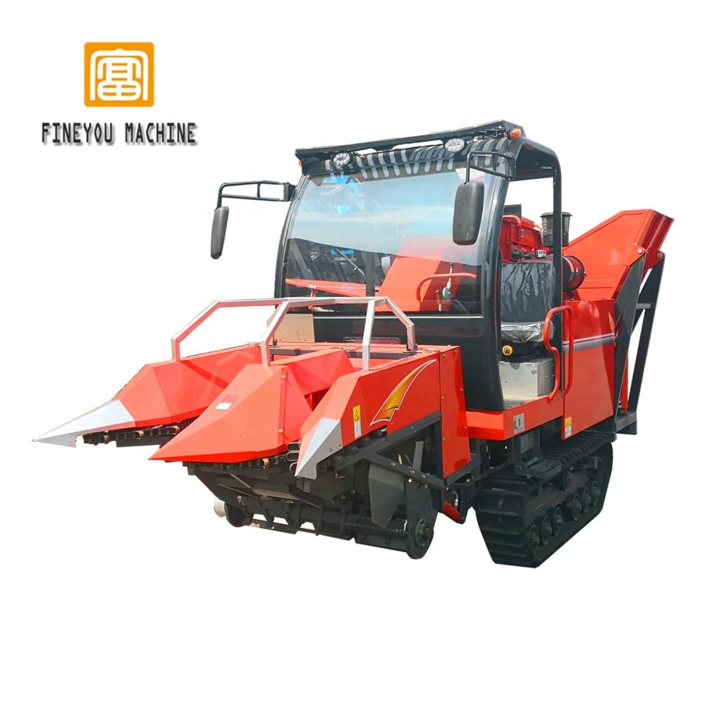 Кукурузы в 2 ряда мини ухо зерноуборочный комбайн кукурузы