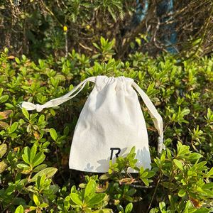 High Quality 100% Organic Cotton <b>Drawstring</b> <b>Bag</b> Custom Logo Small Cotton <b>Bag</b> - Product Image 4