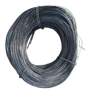 soft BWG16 black annealed wire/direct factory flexible black iron wire