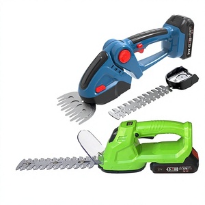 Taille-haie électrique transfrontalier, tondeuse à gazon de jardin, machine de taille, <span class=keywords><strong>batterie</strong></span> au lithium rechargeable, coupe-haie compact portatif - Product Image 1