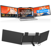 Eimio OEM Moniteur portable double sans fil télescopique IPS 14 pouces Type-C haute performance pour usage professionnel