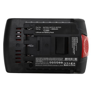 Misen Brand-New OEM GWS 18 V-LI GSR 18-<span class=keywords><strong>2</strong></span>-LI Li-ion 18 V 4000mAh Bateria de Substituição Recarregável para Ferramentas Elétricas - Product Image 3