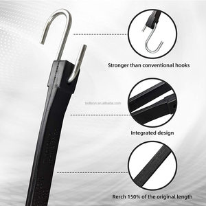 Cordons élastiques <span class=keywords><strong>EPDM</strong></span> de haute qualité en gros de l'usine Bollison / Crochets en métal à sertissage - Product Image 2