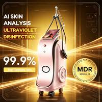 Épilateur laser à diode multifonctionnel 3 en 1, triple onde, titane, rajeunissement de la peau, indolore, permanent, équipement de salon et spa