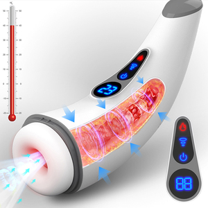 New Design Men's Masturbator <strong>Drop</strong>-shipping Wholesale Male Masturbation Cup Heating Modes <strong>Sex</strong> Toys Adults - Product Image 5