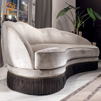 Luxus moderne minimalist ische Möbel modulare Samt U-förmige weiße Sofas Set Designs und Preis Wohnzimmer