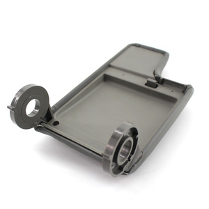 Cubierta de la caja de almacenamiento del reposabrazos central BMW, cuero gris, para coches E46 de 1999-2004 - Product Image 2
