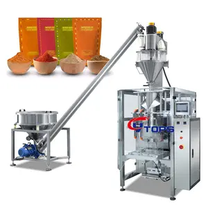 VFFS Multifunction Packaging Machines For Dry Fruit Stick Sugar Tea Auger Powder Filling Machine