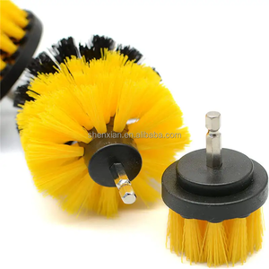 Lot de 6 brosses de nettoyage pour <span class=keywords><strong>perceuse</strong></span>, tampons de polissage et accessoires de nettoyage pour carrelage de salle de bain, jantes de voiture, nettoyage intensif - Product Image 2