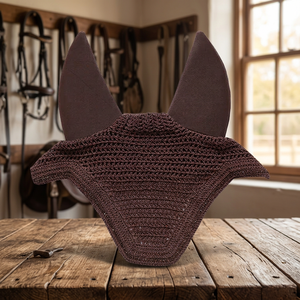 Cache-oreilles respirants, durables, réutilisables, sûrs et fiables pour chevaux – Protection anti-mouches et réduction du bruit – Accessoires d'équitation pour grands animaux - Product Image 3