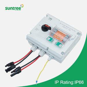 OEM Isolating Switch <b>Waterproof</b> Solar Pv Combiner <b>Box</b> for Solar 2in 1 Out SHLX-PV <b>Waterproof</b> Combiner <b>Box</b> - Product Image 1