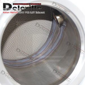 성능 다운 프론트 파이프 애스턴 마틴 DB11/DBS/밴티지 V12 5.2T 2017-2024 히트 실드 케이트 다운 파이프 SUS304 프론트 파이프 - Product Image 3