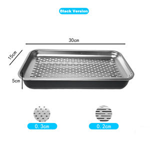 Kit de plantation d'herbe à chat hydroponique biologique en acier inoxydable de haute qualité, plateaux de culture, pot de germination de graines à double couche - Product Image 6