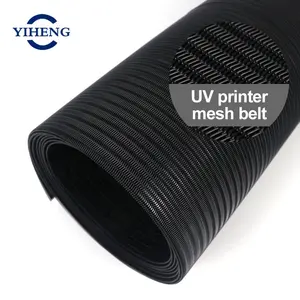 مصنع مخصص الصناعية طابعة مسطحة UV شبكة حلزونية نسج عادي بوليستر