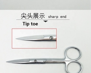 Y Tế Dụng Cụ Phẫu Thuật Thép Không Gỉ Hoạt Động Mayo Thẳng Phẫu Thuật Cong Metzembaum Cắt Kéo Mayo Mổ Xẻ Kéo - Product Image 6