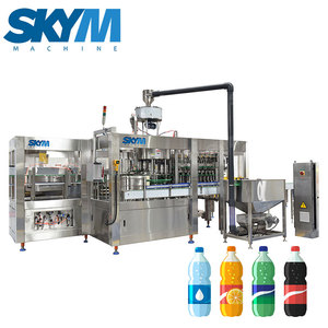 Có ga uống dây chuyền sản xuất mềm uống nước giải khát Máy rót chai giá - Product Image 1