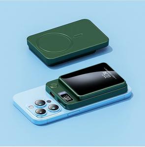 Banco de energía inalámbrico de 10000mAh, cargador portátil magnético de 15W con carga rápida, <span class=keywords><strong>batería</strong></span> <span class=keywords><strong>externa</strong></span> para iPhone. - Product Image 3