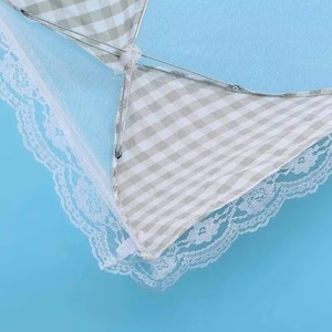 Couverture alimentaire en maille pliée pour cuisine BBQ pique-nique ustensiles de cuisine Style parapluie maille Polyester Anti mouche moustique couvercle de plat alimentaire - Product Image 6