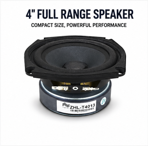 4.5 Inch Full Range Speaker Driver ZHL-T4013 50W 100W Peak 8ohm Professional Audio Component for Column Ceiling PA