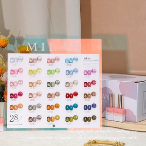 <span class=keywords><strong>Set</strong></span> di Smalti Gel Magnetici Occhio di Gatto Cristallo Francese, 28 <span class=keywords><strong>Colori</strong></span>, a Base d'Acqua, Semi-Permanenti, Non Tossici, Ecologici, Fai-da-Te, 15ml, Milano - Product Image 4