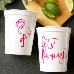 Vaso de Plástico PP de Grado Alimenticio con Logotipo Personalizado, Apilable, 22 oz, para Café, Cerveza, Té, Botella de Agua Desechable, Vaso Publicitario - Product Image 2