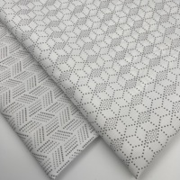 Tissu en polyester tissé de poids moyen, doux et durable, pour ameublement, respirant, en rouleau, à motif imprimé, tricoté chaîne