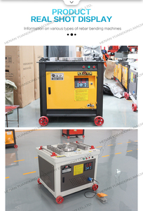 Cintreuse électrique de barres d'armature, machine à cintrer les barres d'acier durable, vente en gros pour l'ingénierie civile - Product Image 4
