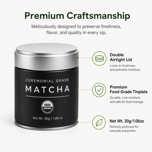 Poudre de Matcha Saine et Adaptée au Régime Céto en Boîtes, L-Théanine, Boost d'Énergie, Emballage Personnalisé, Marque Privée - Product Image 3