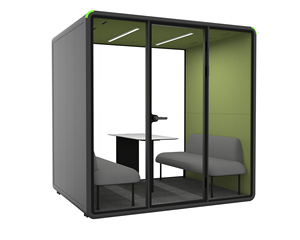 Wholesale 4 Person Acoustic Office Pod Noise Reduction Conference Booth Portable Private Cabin - Product Image 3