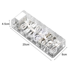 Wholesale Dustproof Organizer Cable Box Hub Desktop Data Mobile Phone Charging Power Buckle - Product Image 1