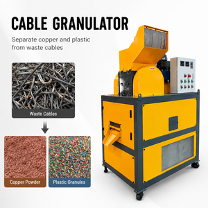 Granuladora Automática de Cables 200kg/h, Máquina de Reciclaje de Cable Seco con Separación, Certificación CE, Directo de Fábrica - Product Image 1