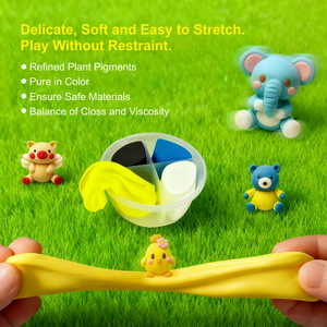 Kit de Arcilla Seca al Aire con Temática de <span class=keywords><strong>Parque</strong></span> Zoológico, 12 Temas de Animales, Manualidades para Niños, Regalo DIY, Serie Temática OEM, Venta al Por Mayor Personalizada - Product Image 3