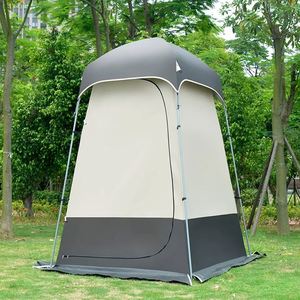 WC de camping portable tout-terrain avec douche pliante et tente de toilette extérieure - Product Image 3