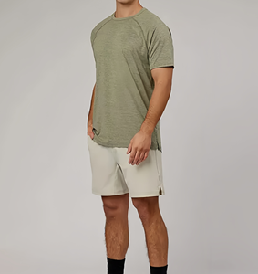 Özel Hemp100 kenevir Tee gömlek erkekler T-shirt çevre dostu organik pamuk sürdürülebilir Tee gömlek boş bambu pamuk T Shirt - Product Image 2