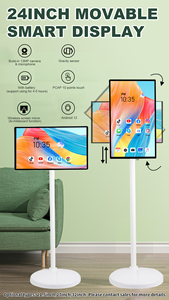 ผู้ผลิตขายส่งจอภาพไร้สายแบบเคลื่อนย้ายได้ขนาด 24 นิ้ว ระบบ Android 12 จอสัมผัส HD Smart TV สำหรับแสดงผลวิดีโอภายในบ้าน - Product Image 6