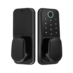 Cerradura Esférica Inteligente con Contraseña, Huella Dactilar y Tarjeta IC para Puertas de Madera de Interiores, Hogares, Oficinas, Apartamentos y Habitaciones - Product Image 1