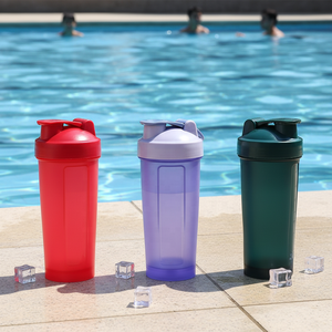 Großhandel BPA-Freie Workout-Sportflasche Auslaufsicherer <span class=keywords><strong>Shaker</strong></span> mit Individuellem Logo Fitness-Protein-<span class=keywords><strong>Shaker</strong></span> - Product Image 3